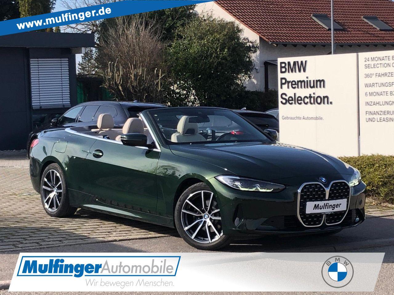 BMW 420i Cabrio Leder Standh.LivePro.Kamera HiFi 18"