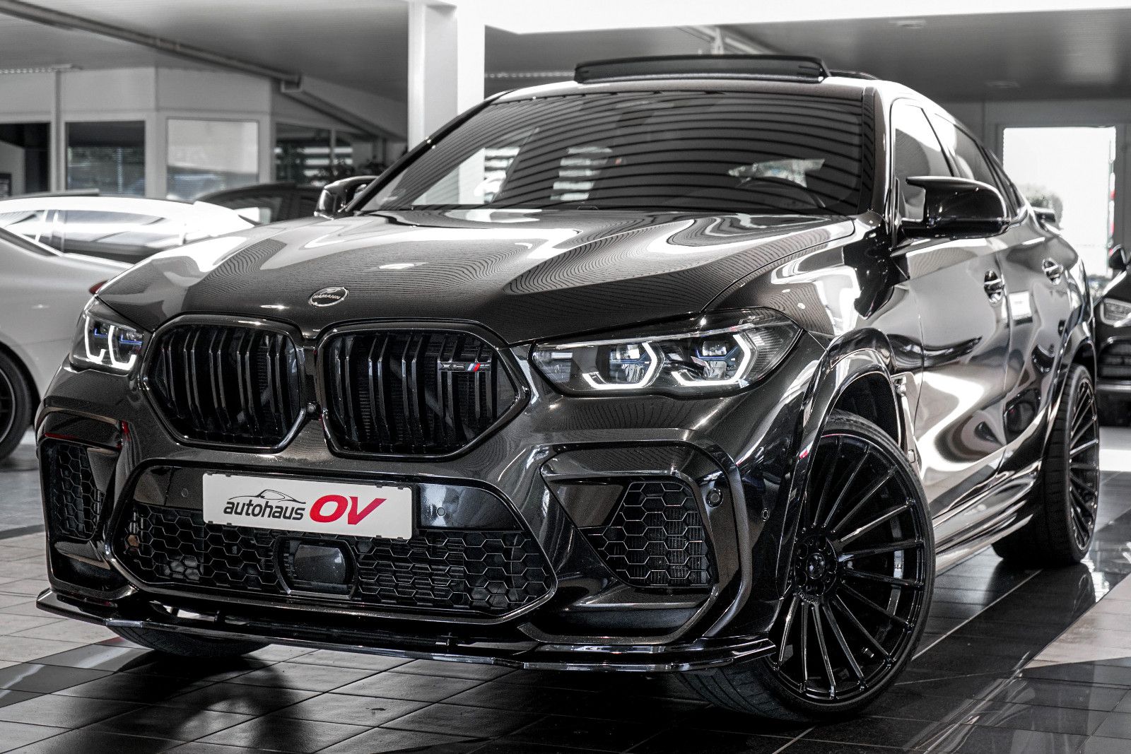 BMW X6 M Competition*Hamann*3xTV*ACC*B&amp;W*Pano SKY*23