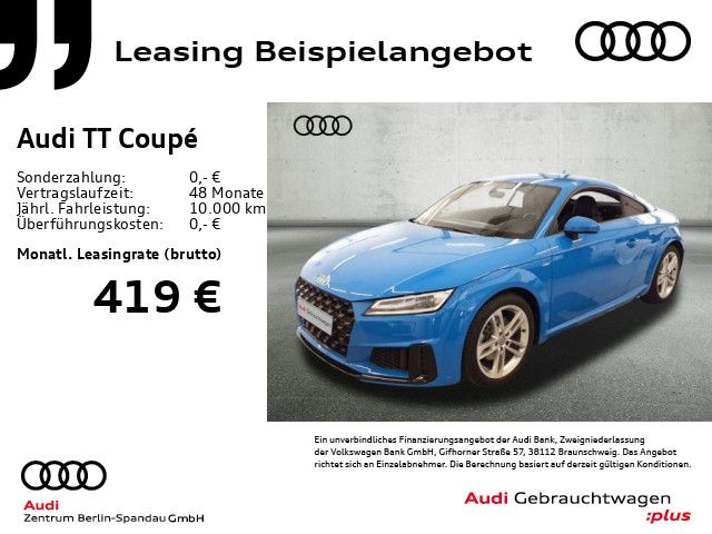 Audi TT Coupé 40 TFSI S line S tronic *NAV+*GRA*PDC+*