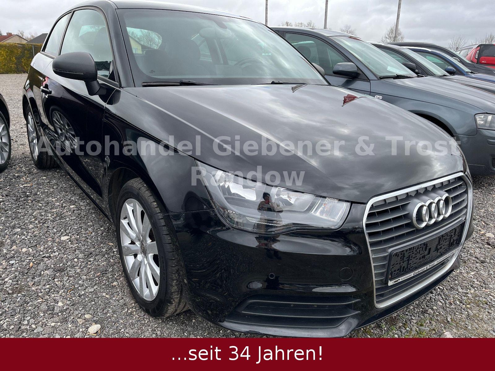 Audi A1 attraction*2.HAND*schwarz*SHZG*
