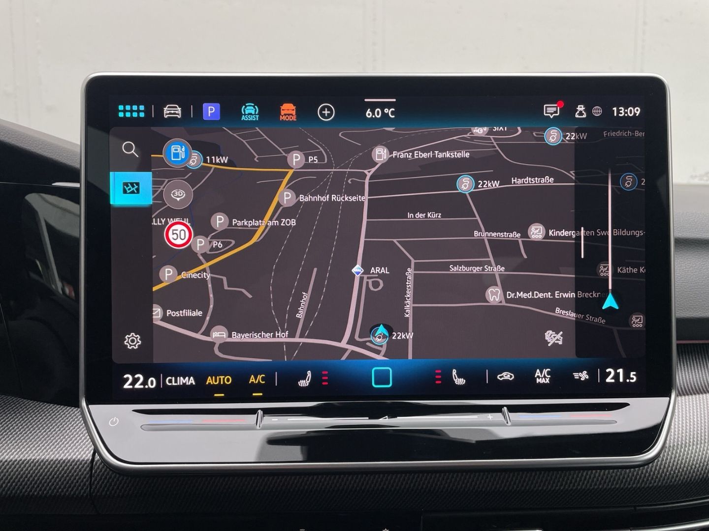 Golf VIII R-Line 2.0 TDI DSG Black Style Kamera