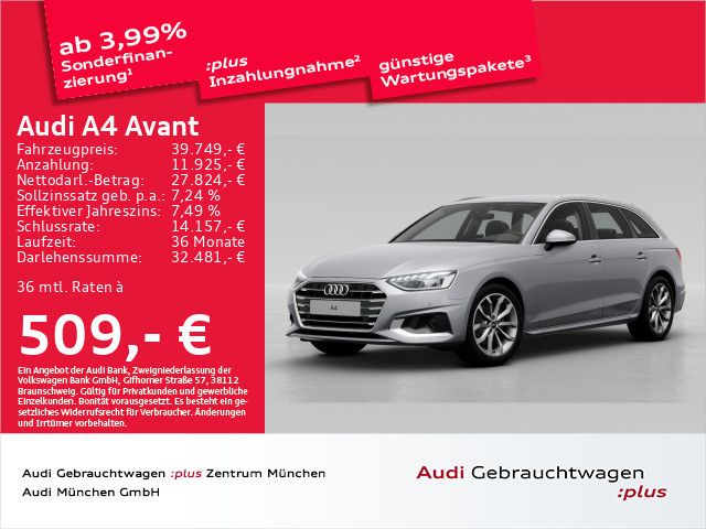 Audi A4 Avant 35 TFSI S tronic advanced Navi+/Kamera/