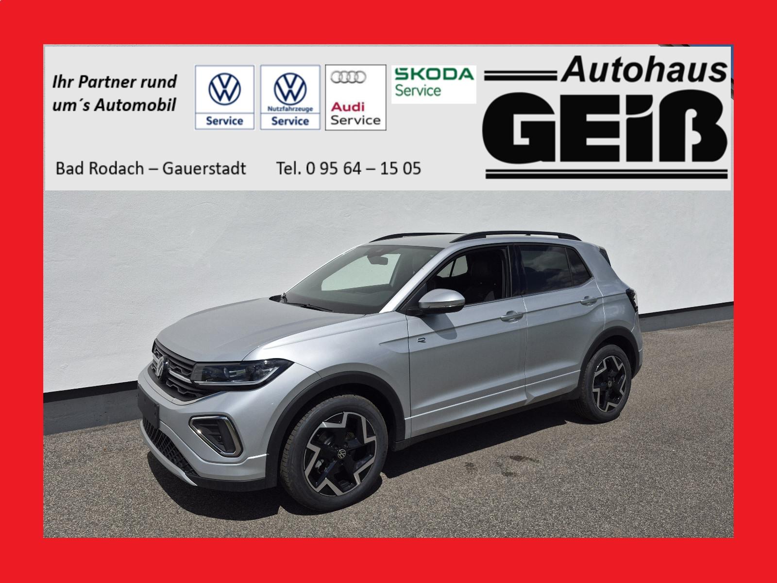 Volkswagen T-Cross 1.0 TSI DSG R-Line Matrix/Shz/Rkam/ACC..