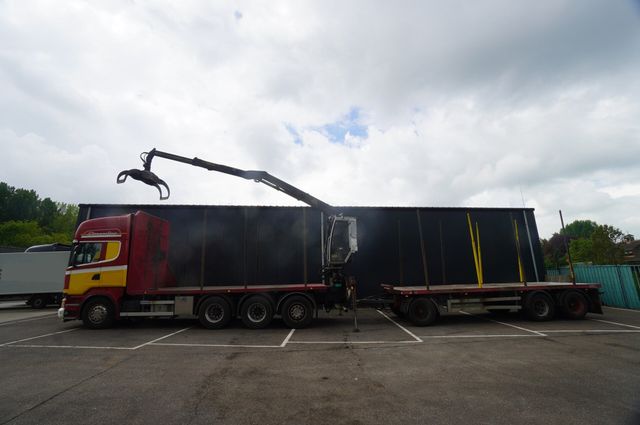 Scania R620 TOPLINE LOGLIFT COMBI WITH TRAILER