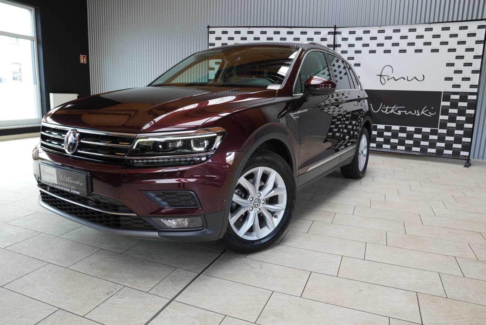 Volkswagen Tiguan *Highline*ACC*LED*AHK*Crimsen RED*Pano*