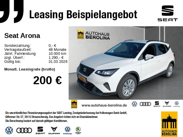 Seat Arona 1.0 TSI Road Edition DSG *NAV*GRA*PDC*SHZ*