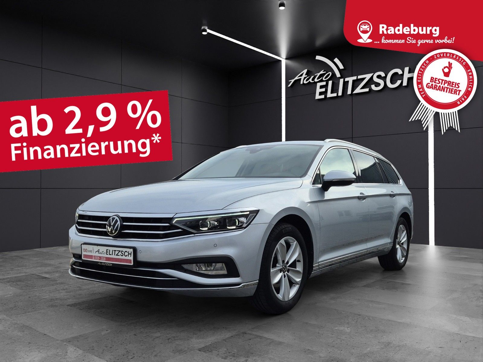 Fahrzeugabbildung Volkswagen Passat Variant TDI Elegance DSG 4M Matrix Navi A