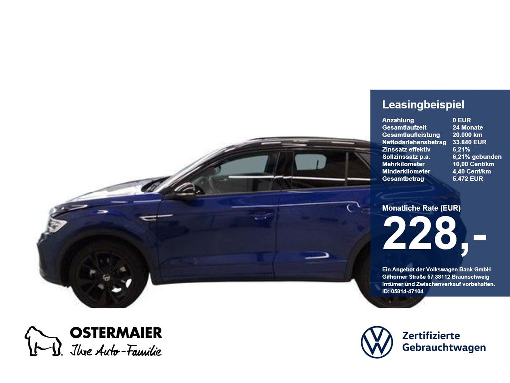 Volkswagen T-Roc R-LINE BLACK STYLE 2.0TSI 190PS DSG 4M ACC