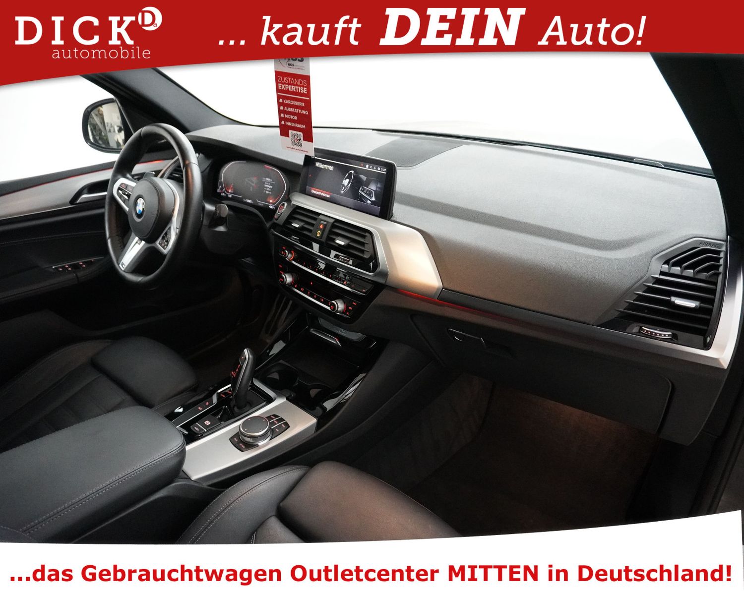 Fahrzeugabbildung BMW X3 xD 30d M Sport SHADO+PANO+STDHZ+VIRTU+KAM+H&K