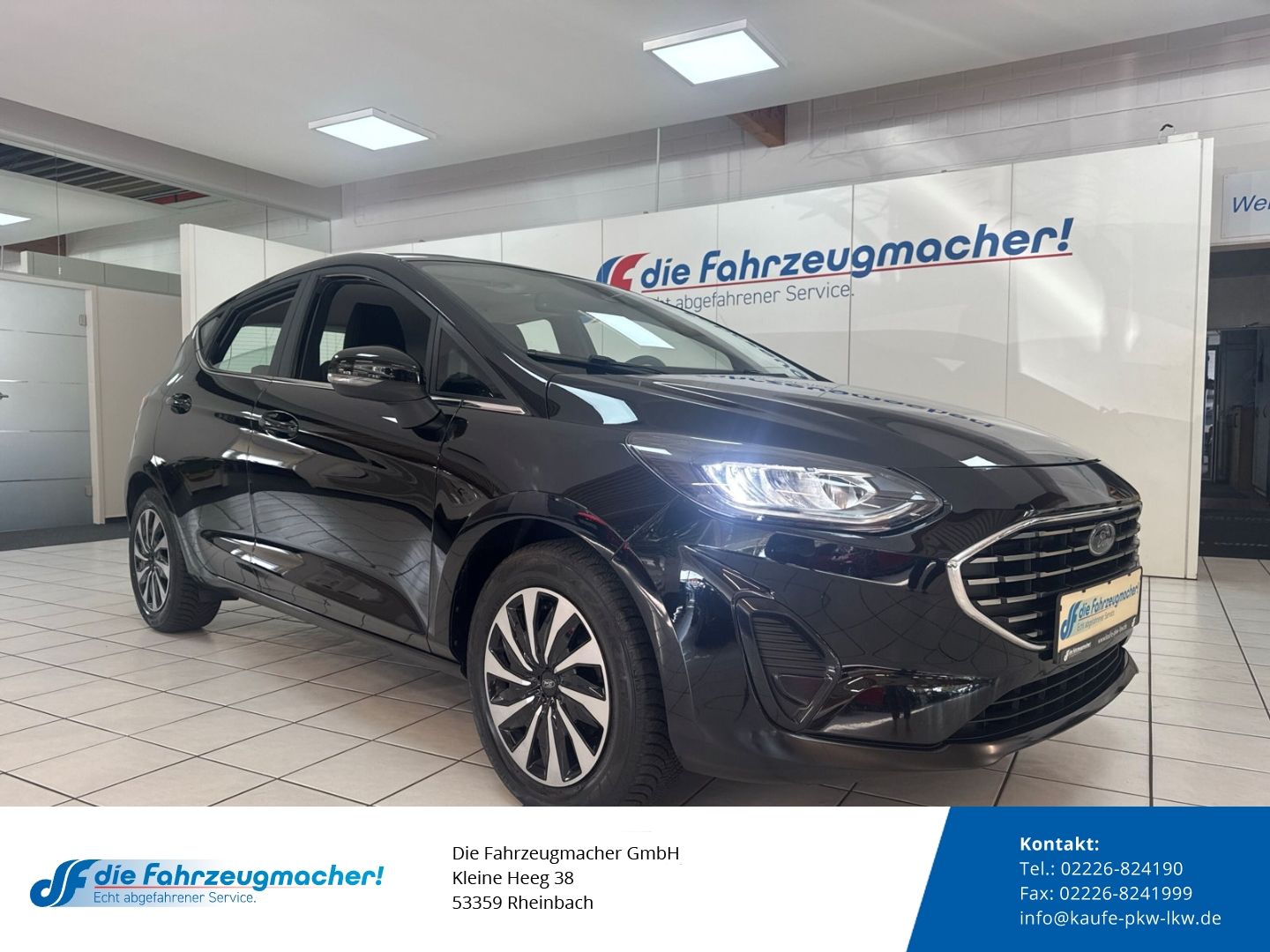 Fahrzeugabbildung Ford Fiesta Titanium Navi LED Blendfreies Fernl. Kurv