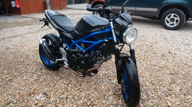 Suzuki SV650 U SV 650 Unfall