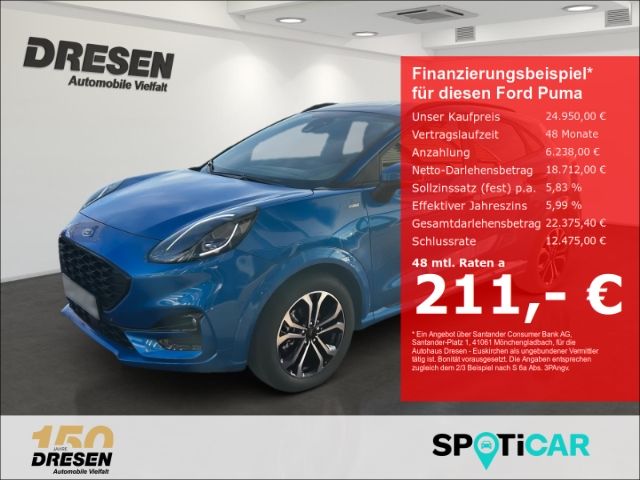 Ford Puma ST-Line 1.0 Automatik Navi/AHK/Sitzheizung/