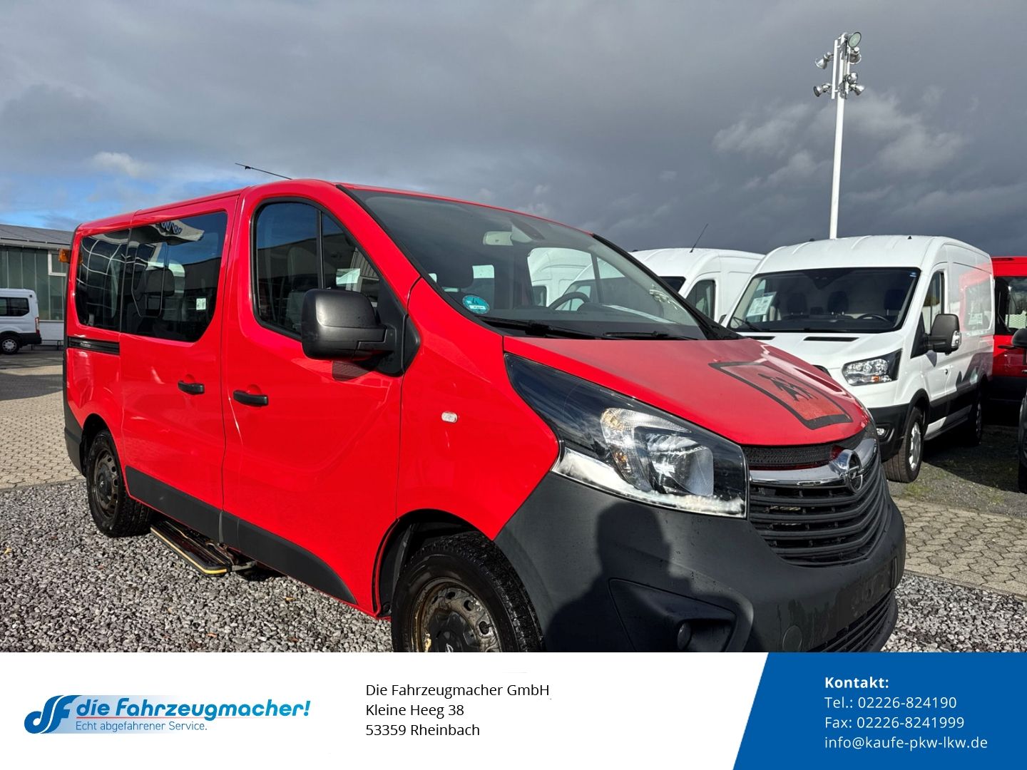 Fahrzeugabbildung Opel Vivaro B Kasten L1H1 2,7t 1.6 CDTI *5100 *EXPORT