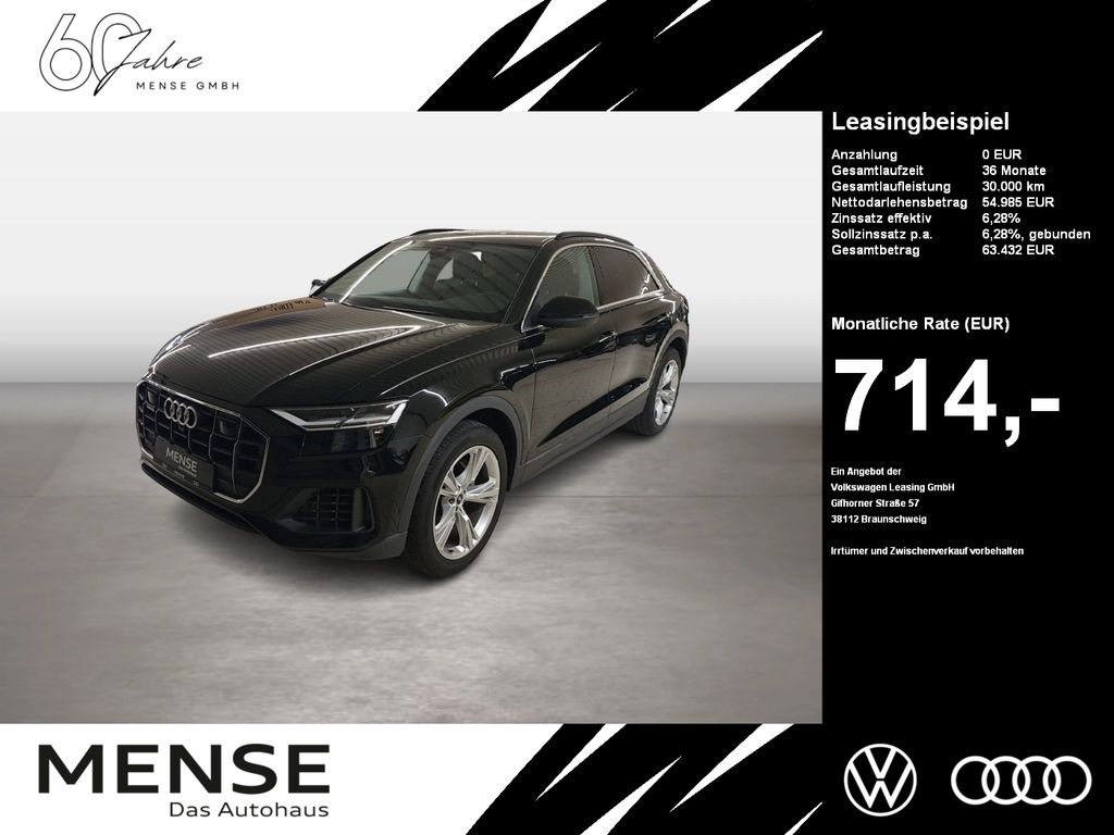 Audi Q8 55 TFSI quattro tiptronic Luft 4xSHZG ACC LED