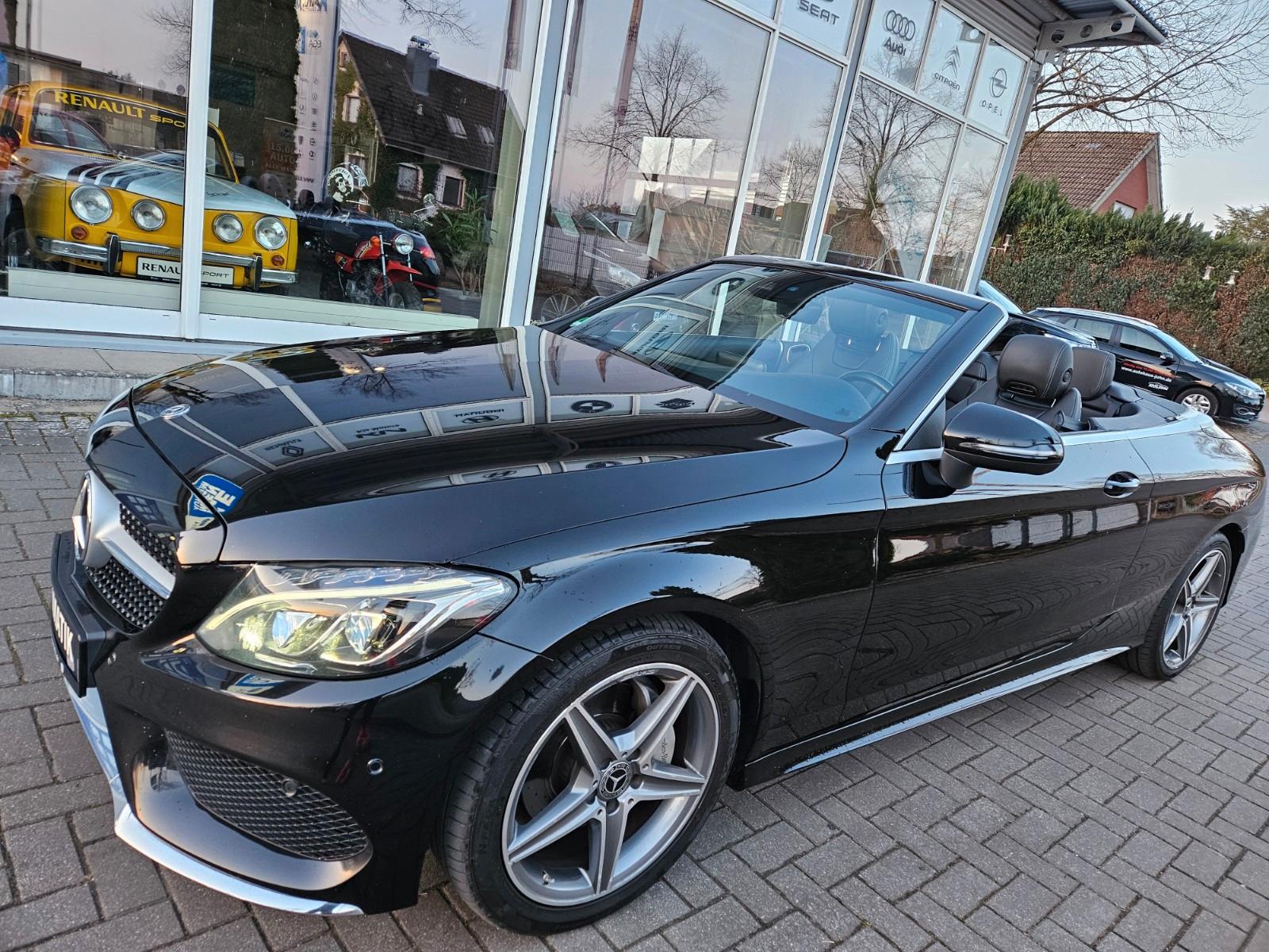 Mercedes-Benz Cabrio C 180 AMG LINE AHK 9-G.Automatik