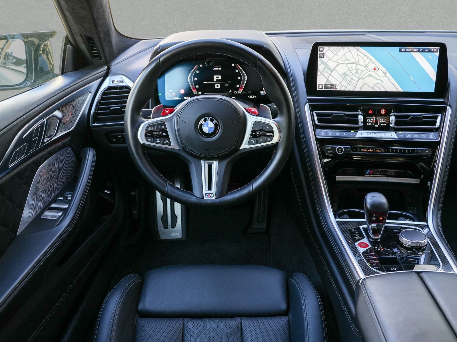 Fahrzeugabbildung BMW M8 Competition Gran Coupe - Keramik|Matt|B&W|DAP