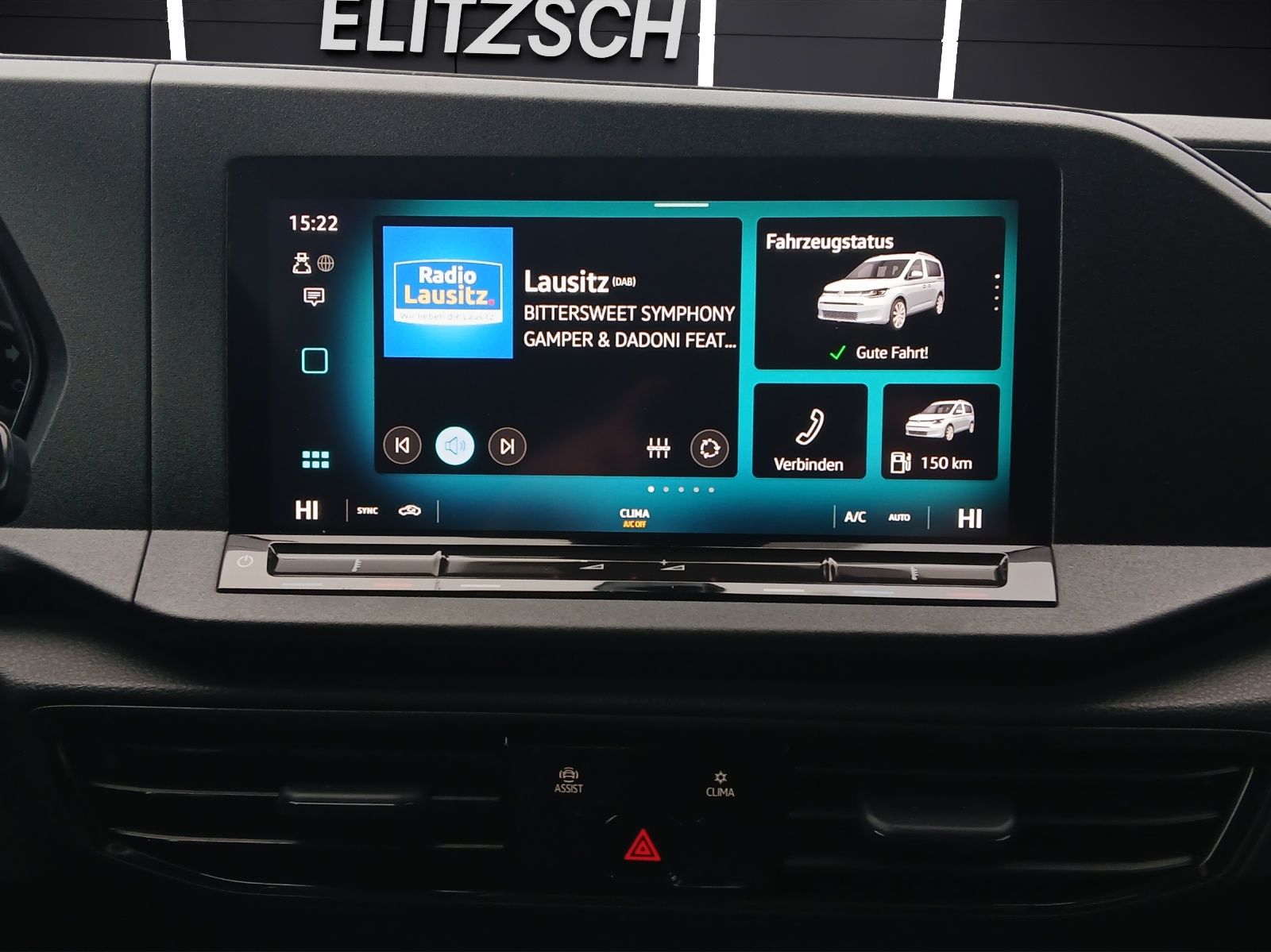 Fahrzeugabbildung Volkswagen Caddy Kombi TSI Climatronic AID GRA PDC
