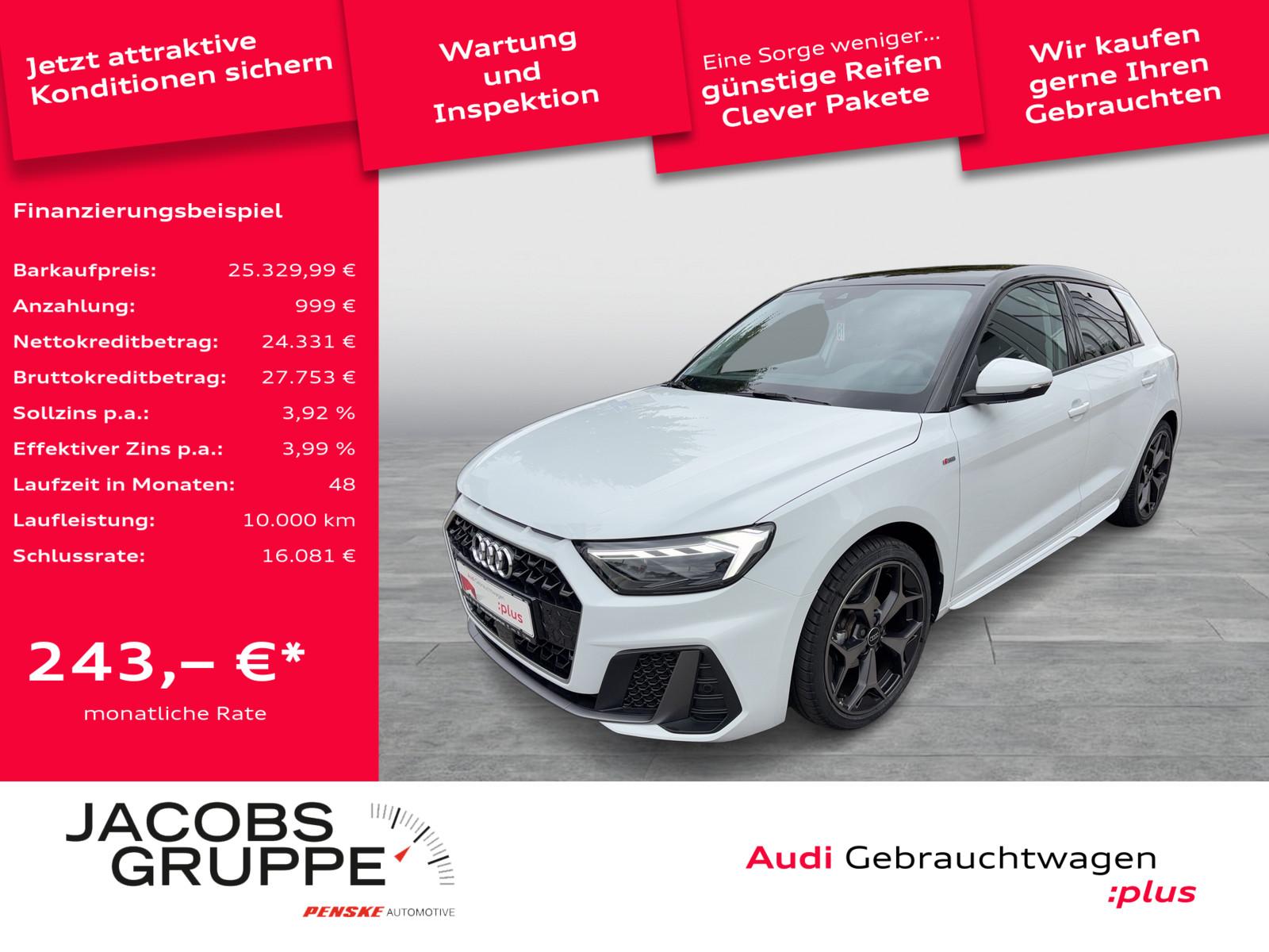 Audi A1 Sportback 25TFSI S line/ACC/Carplay/LED/18Zol