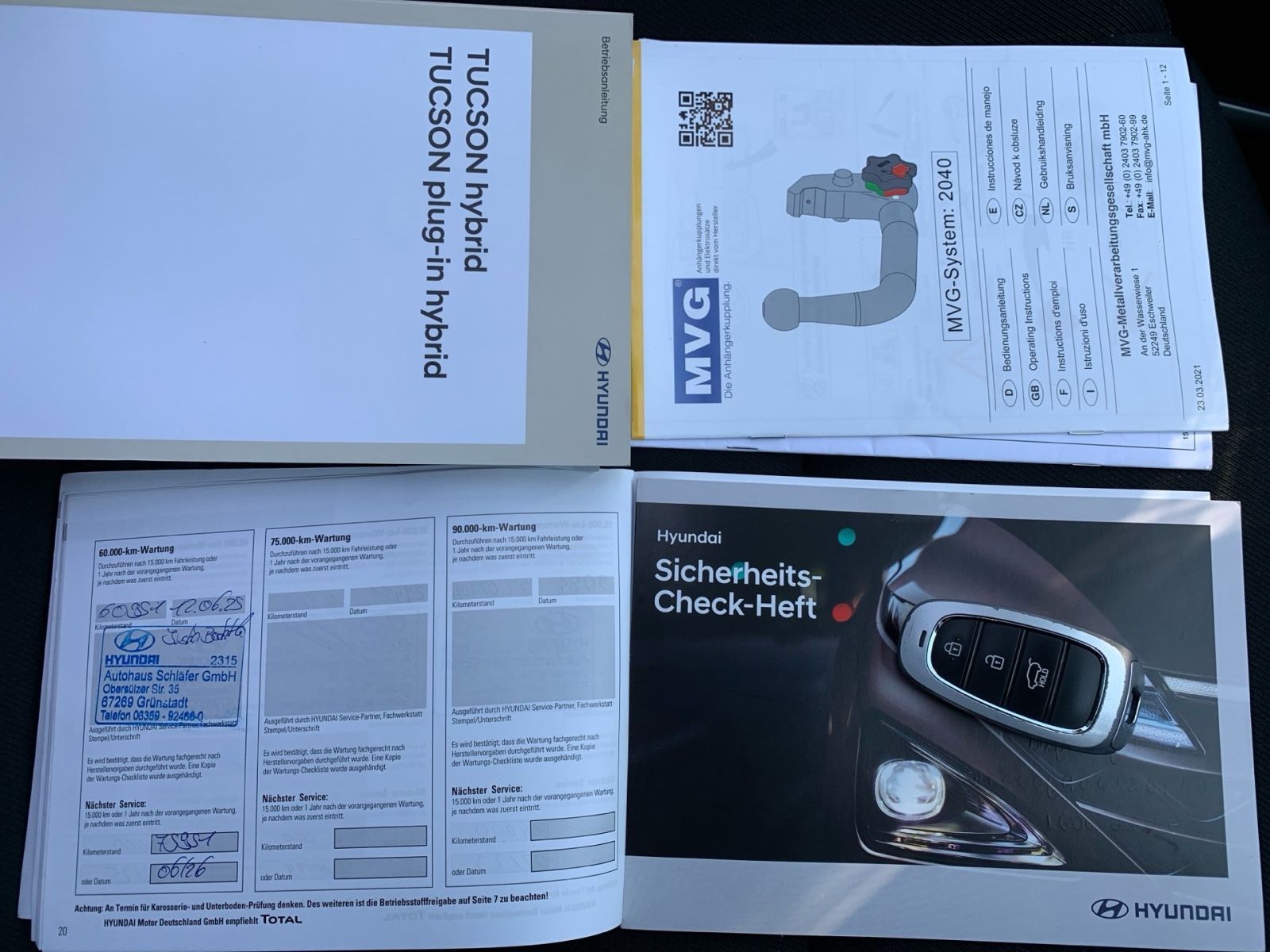 Fahrzeugabbildung Hyundai TUCSON 1.6 T-GDI Trend Plug-In Hybrid 4WD AHk