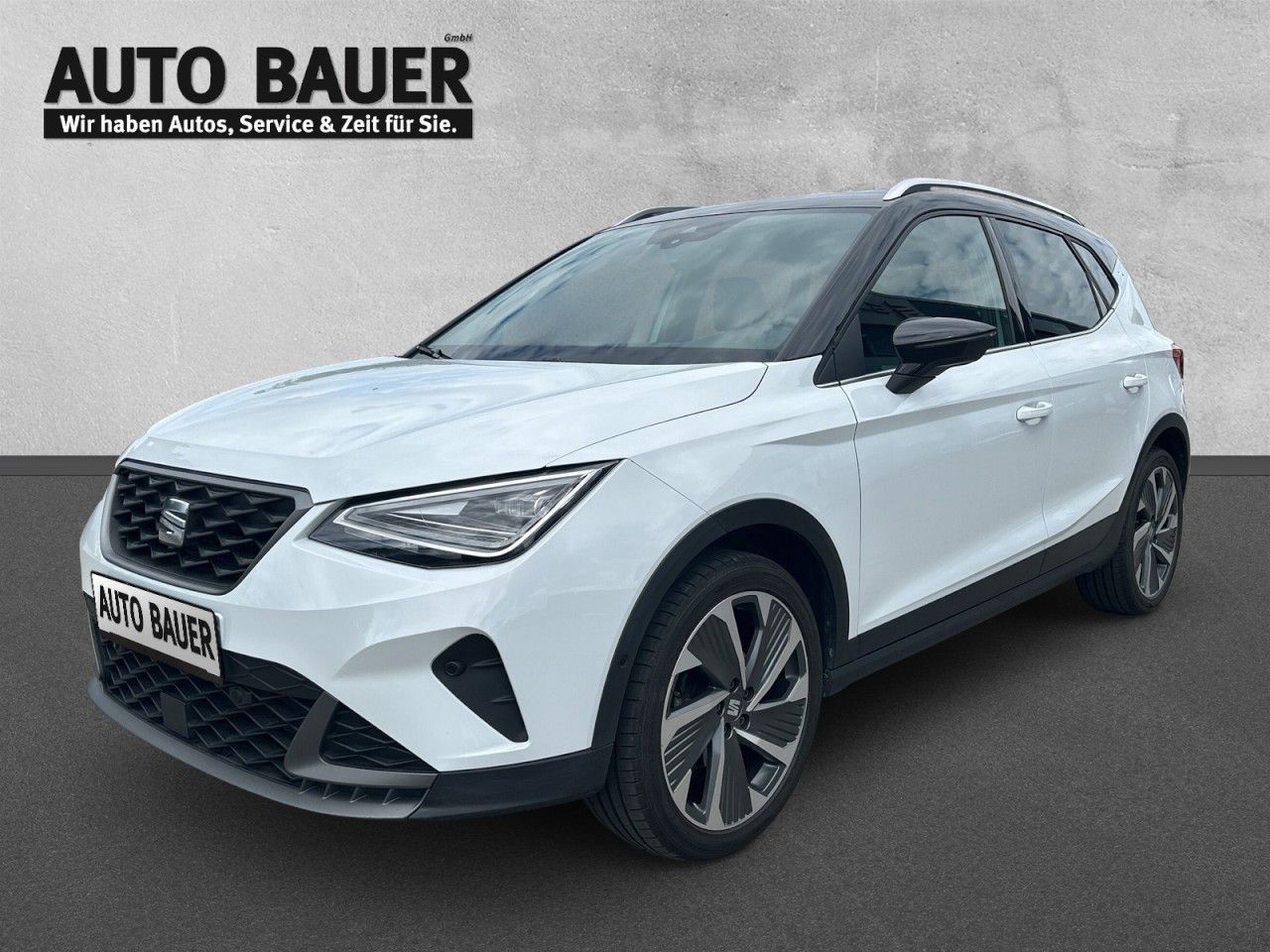 Fahrzeugabbildung SEAT Arona FR 1.0TSI 110PS 6-Gang*Navi*Cam* - mit KI generiert/bearbeitet