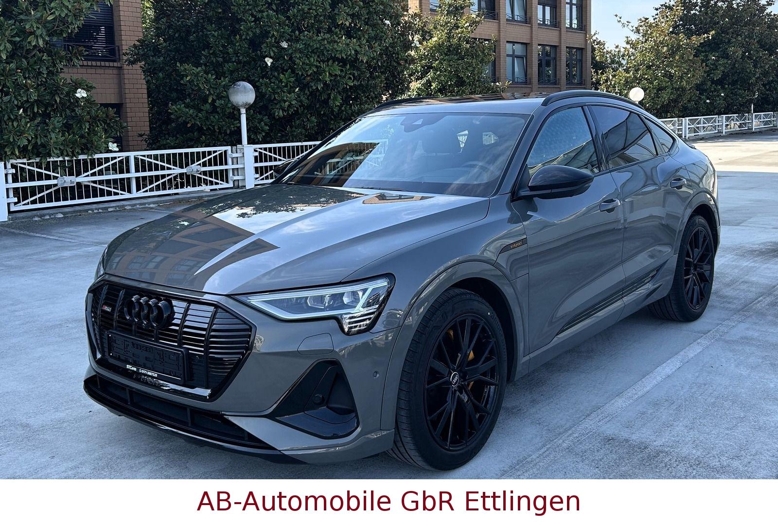 Audi e-tron Sportback 55 quattro S line black edition