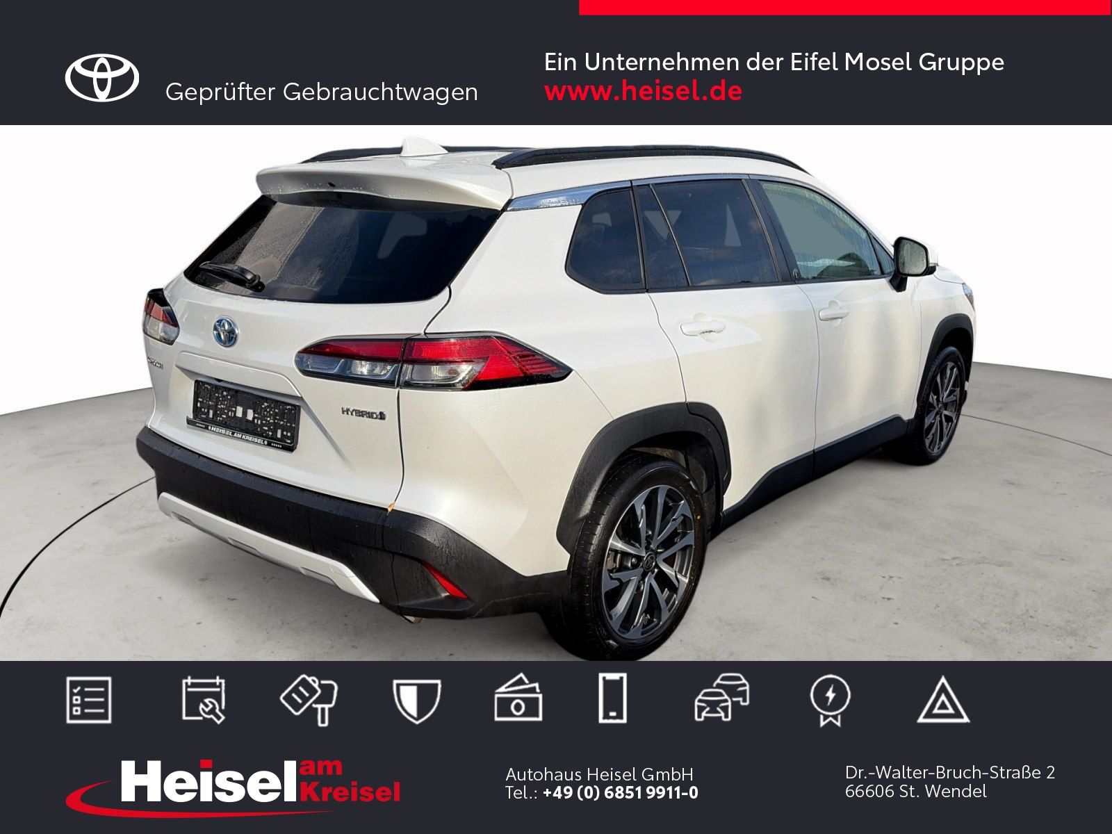 Toyota Corolla Cross Hybrid AWD TeamD- Standort St. Wen foto 5