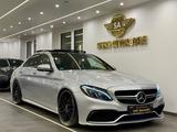 Mercedes-Benz C 63 S AMG Designo Pano/Burmester/Memory/360* - silberne Mercedes-Benz C 63 AMG