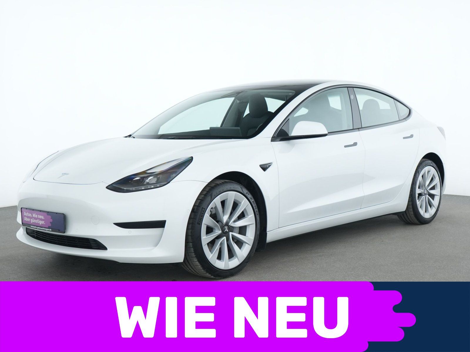 Tesla Model 3 Glasdach|Wärmepumpe |LED|Navigation