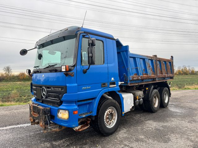 Mercedes-Benz Actros 2644 K 6x4 Miller 3 S. Kipper Euro 5