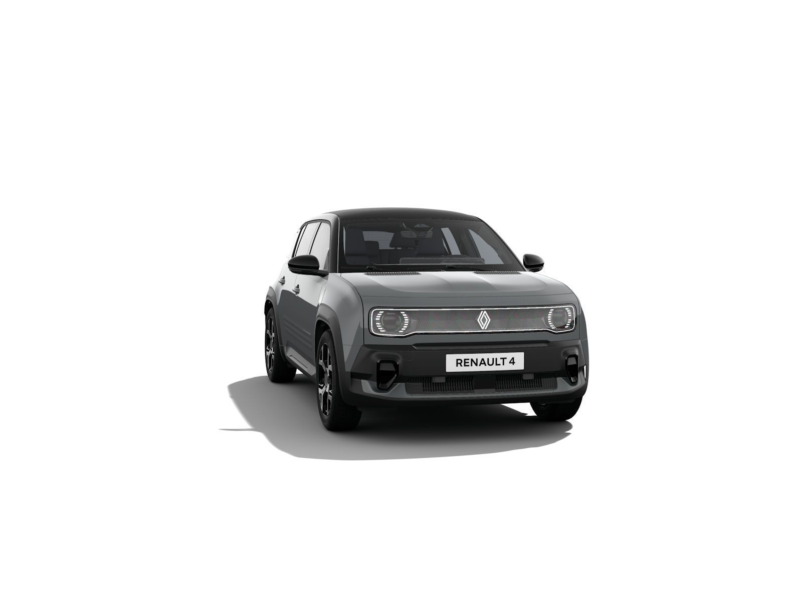 Fahrzeugabbildung Renault R 4 Techno "plein sud" 150 Comfort Range - mit KI generiert/bearbeitet
