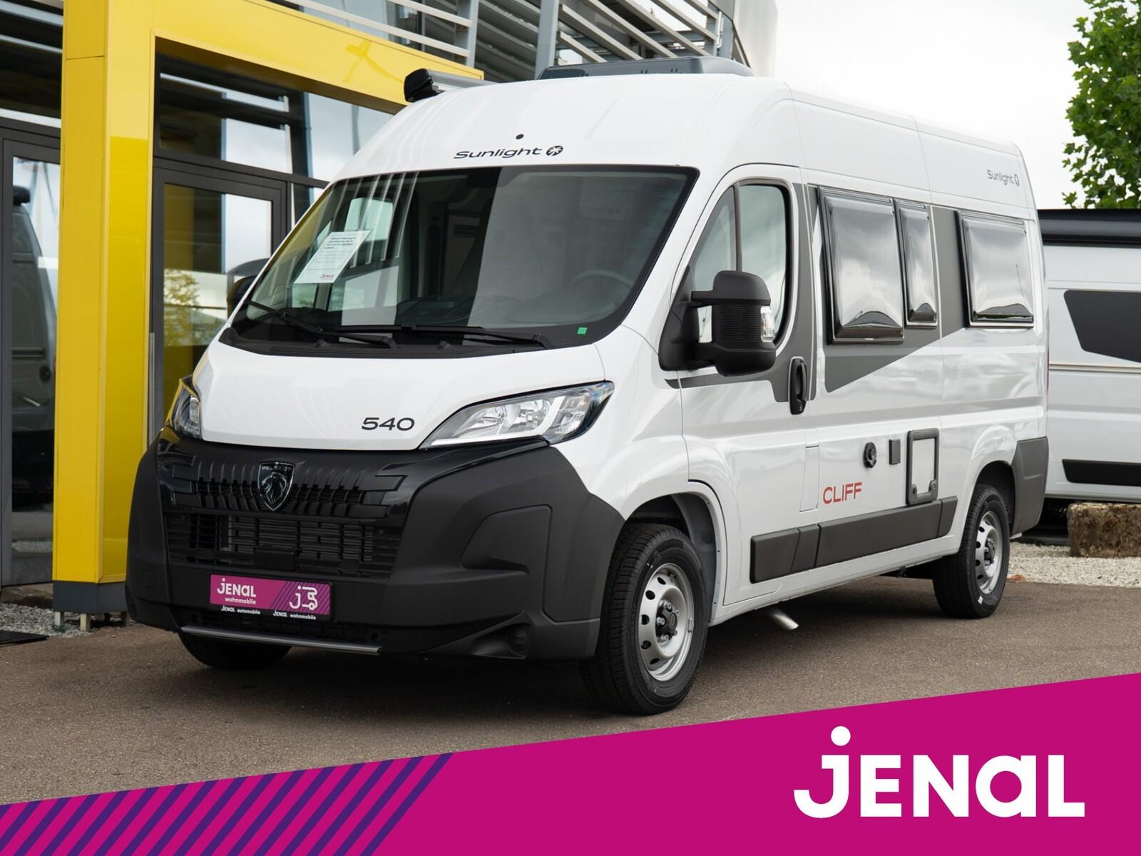 Sunlight Cliff 540 Modell 2026*Markise*Pano.dachhaube*uvm