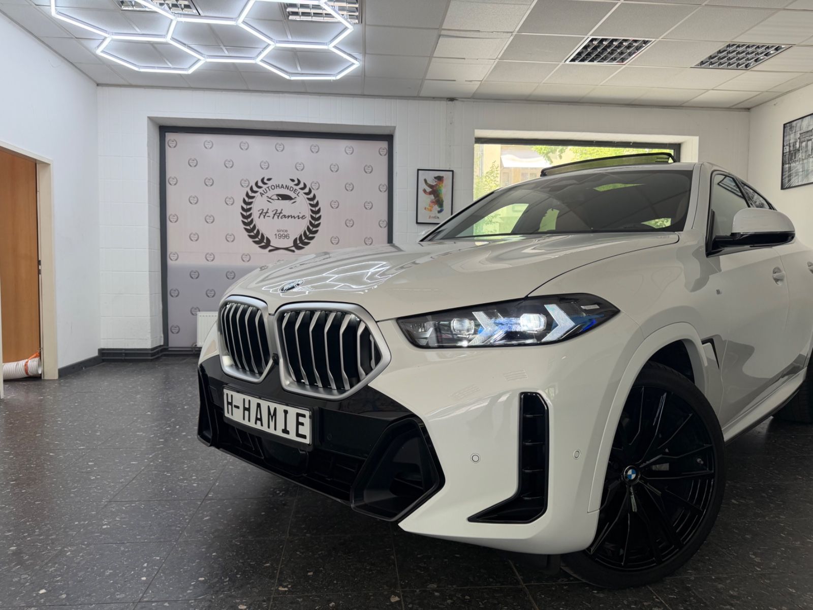 BMW X6 30d M-SPORT PANO HUD H&K 360°  ICONIC CARBON imagem 2