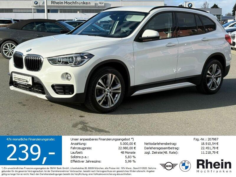 BMW X1 xDrive20d Sport Line LED NAVI AHK RFK LHZ