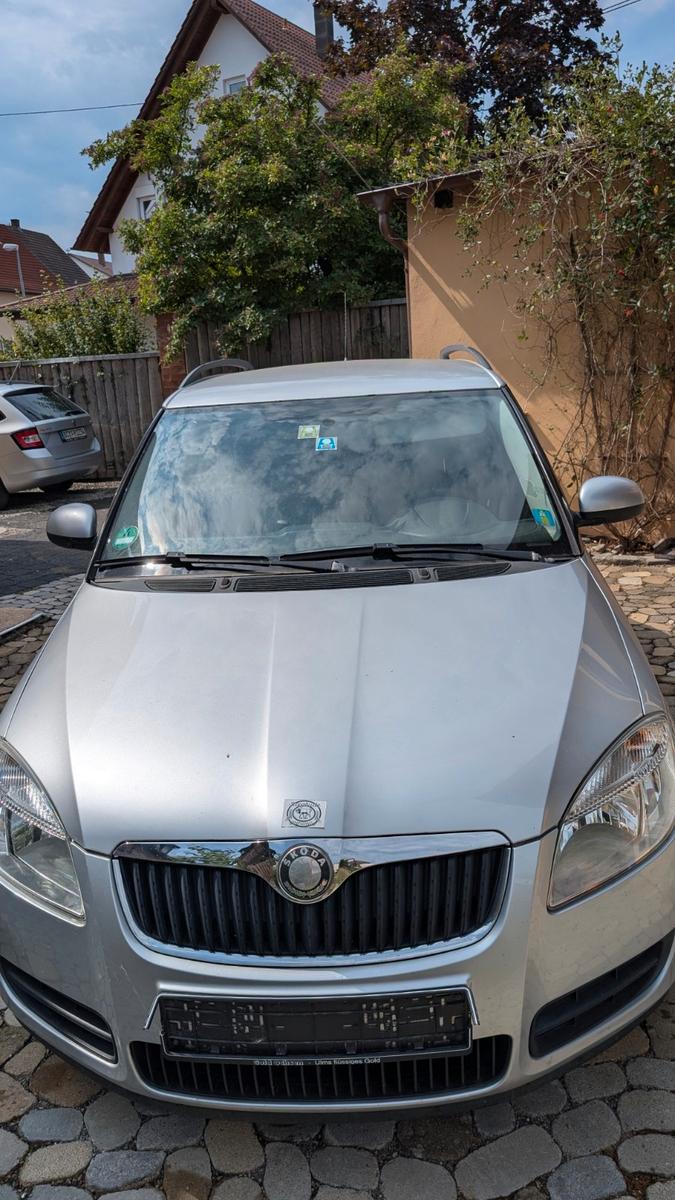 Skoda Fabia 2009 — rear view
