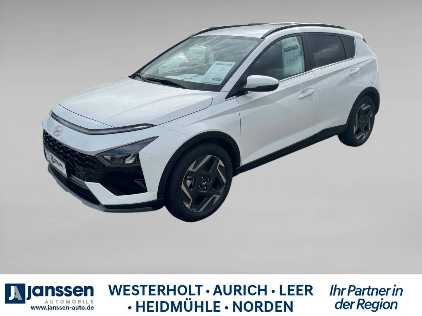 Fahrzeugabbildung Hyundai BAYON Prime, PDC vor./hin.,Klima, Rückfahrkamera