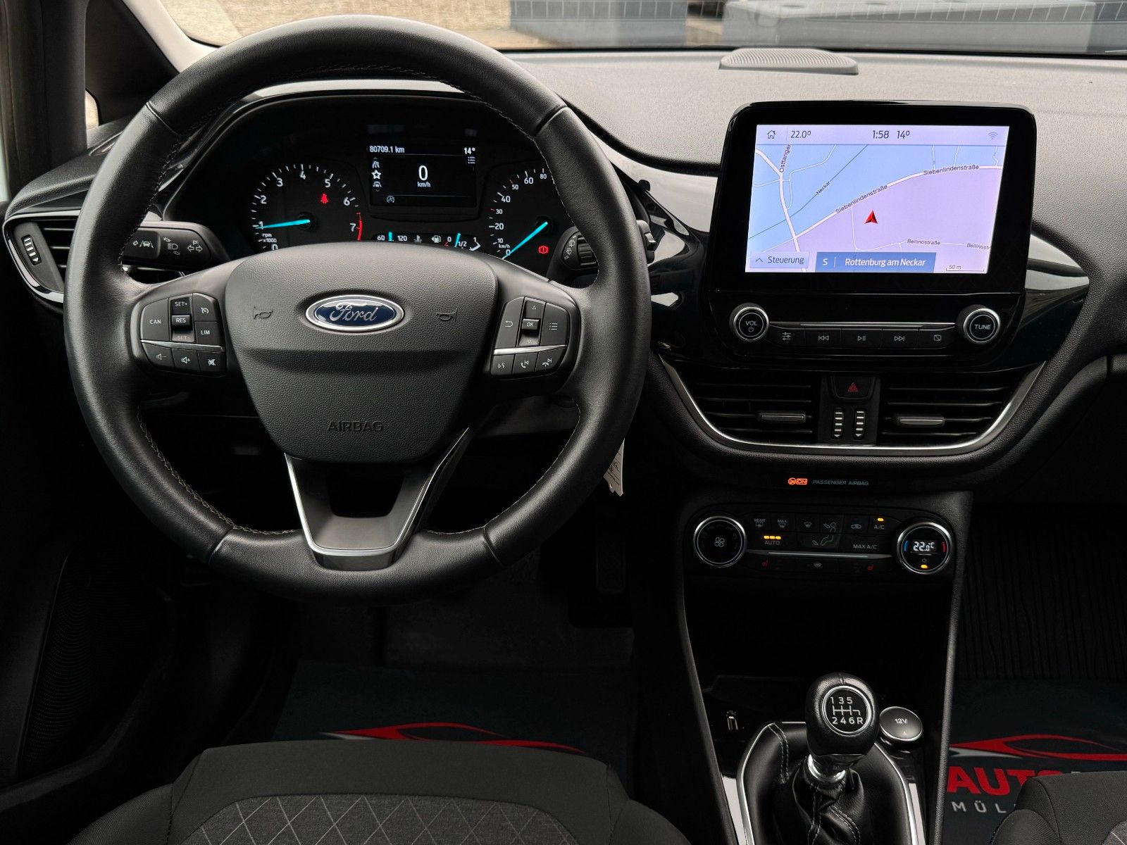 Fahrzeugabbildung Ford Fiesta 1.0 EB Active 140ps Kam Navi Temp SHZ LKA
