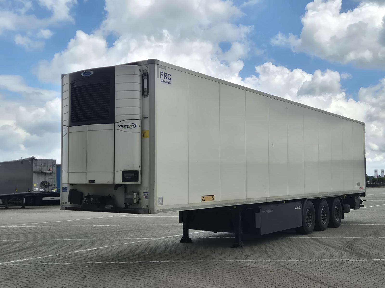 Kögel Carrier VECTOR 1550 MultiTemp Double Stock