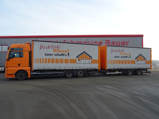 MAN TGX 26.460 LL/XXL/BDF-Jumbozug/Stapler/Lenkachse