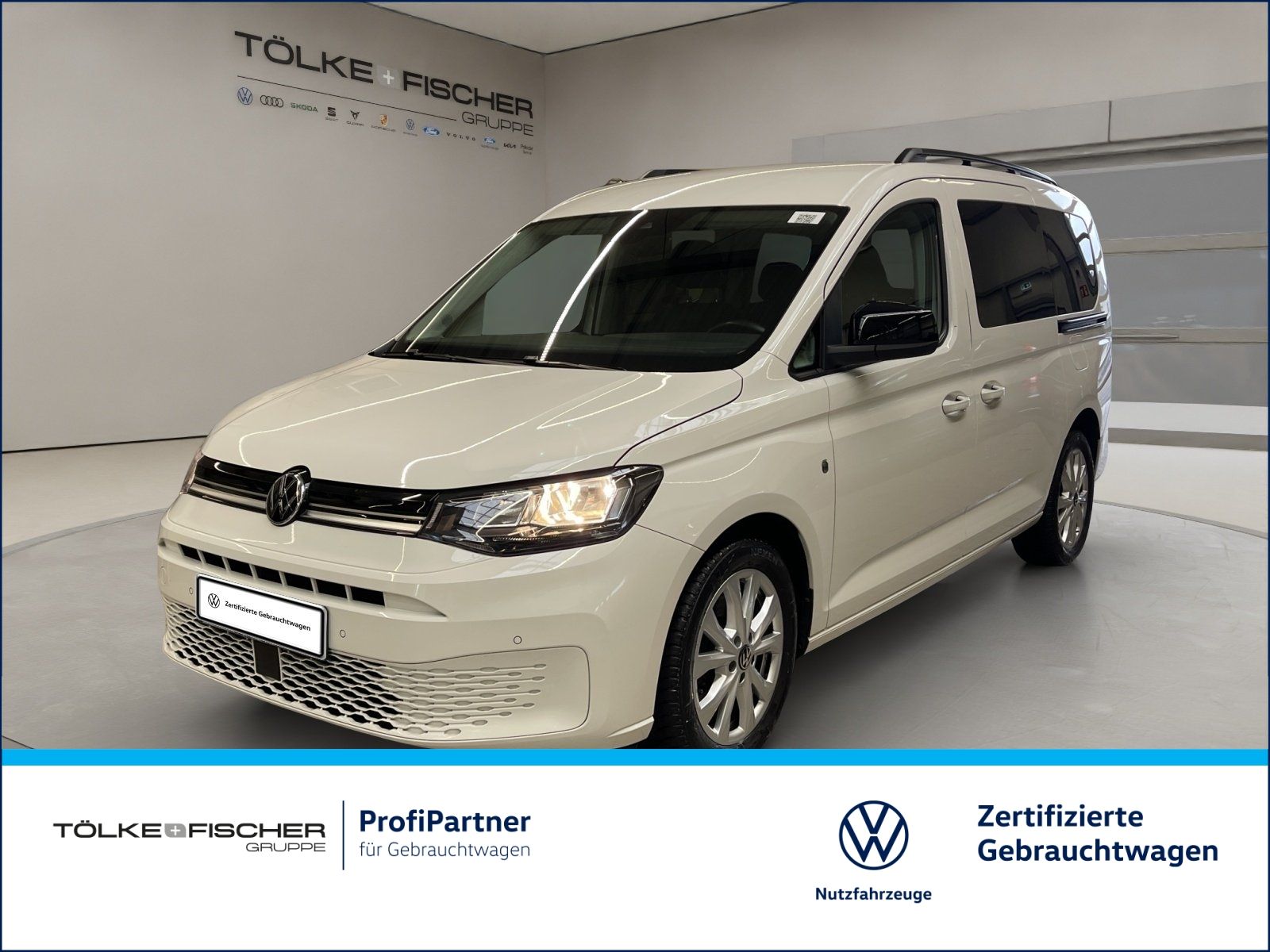 Volkswagen Caddy 2.0 TDI Life Maxi AHK AUT Navi KlimaA. LM