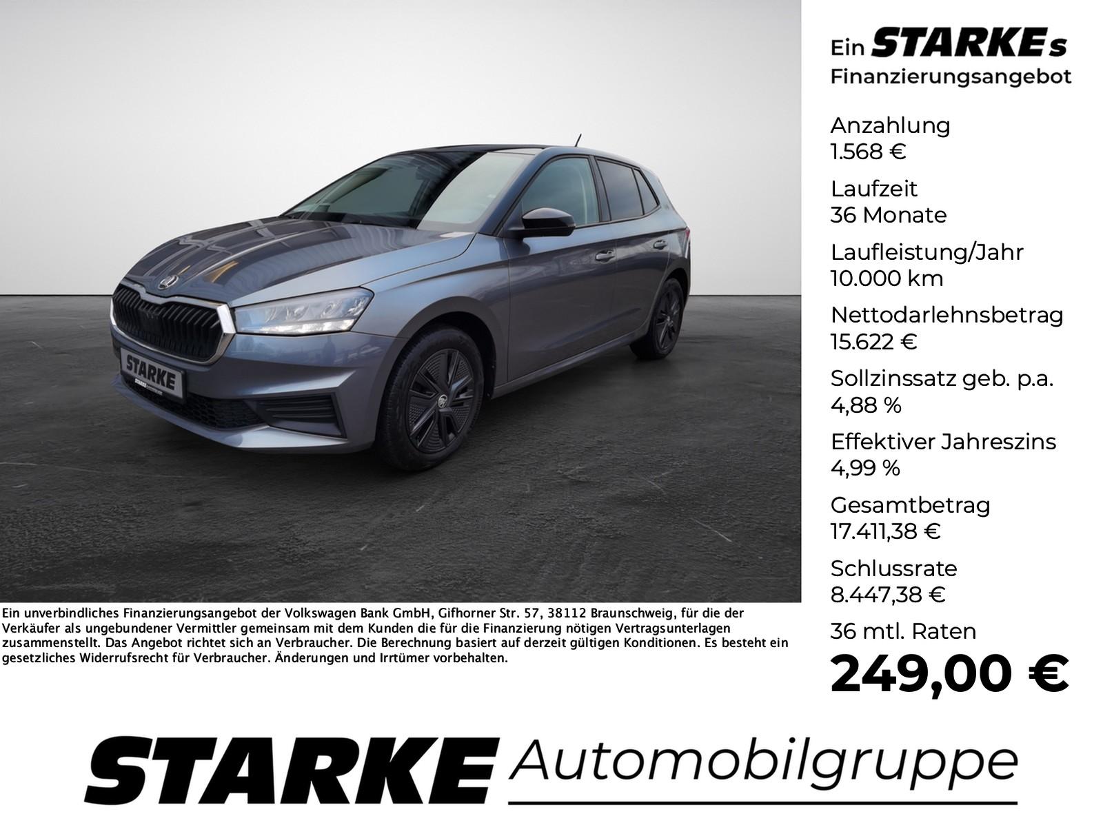 Skoda Fabia 1.0 TSI DSG Ambition  Navi LED PDC LM Temp