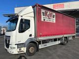 DAF LF 250, 16 Tonner Plane mit LBW,  Manuell, E6 - Pkw-Anhänger Mit plane