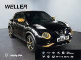 Nissan Juke 1.2 DIG-T N-Connecta *Teilleder*Kamera*SHZ* - Nissan Juke: Schwarz