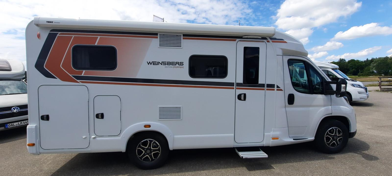 Weinsberg CaraCompact 600 MEG EditionPepperLängsbetten