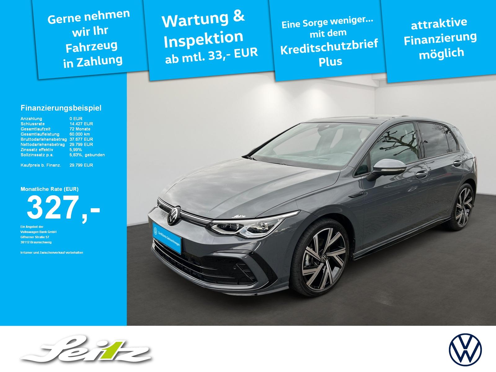 Volkswagen Golf VIII 2.0 TDI R-Line *HEAD-UP*PANO*MATRIX*KA