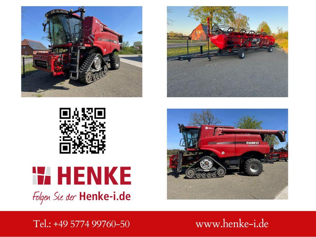 Case IH AF Axial Flow 7240, ST-Rotor + Schneidwerkswagen