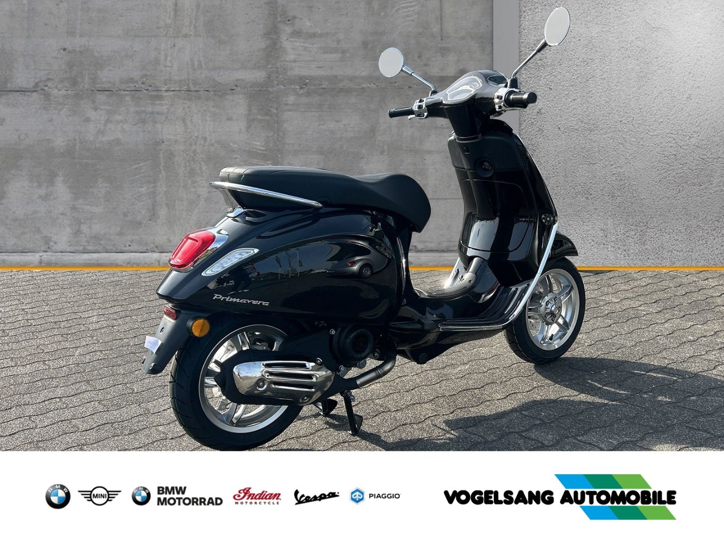 Fahrzeugabbildung Vespa Primavera 50 I-Get, Voll LED, LCD Display, Facel