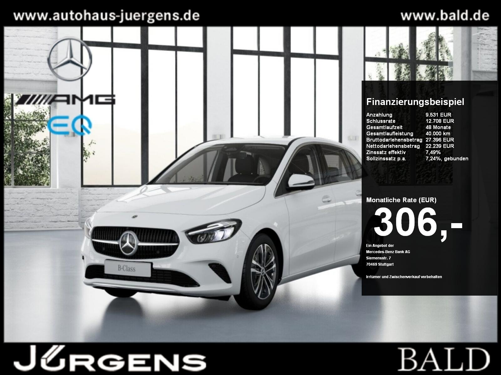 Mercedes-Benz B 200 Progressive+AHK+Cam+LED+Navi+Wide+Winter