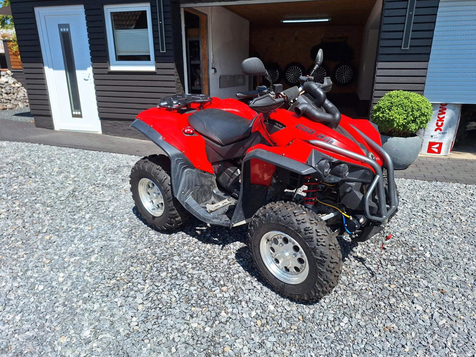 Can-Am Renegade 2012 — двигун 500 cm³