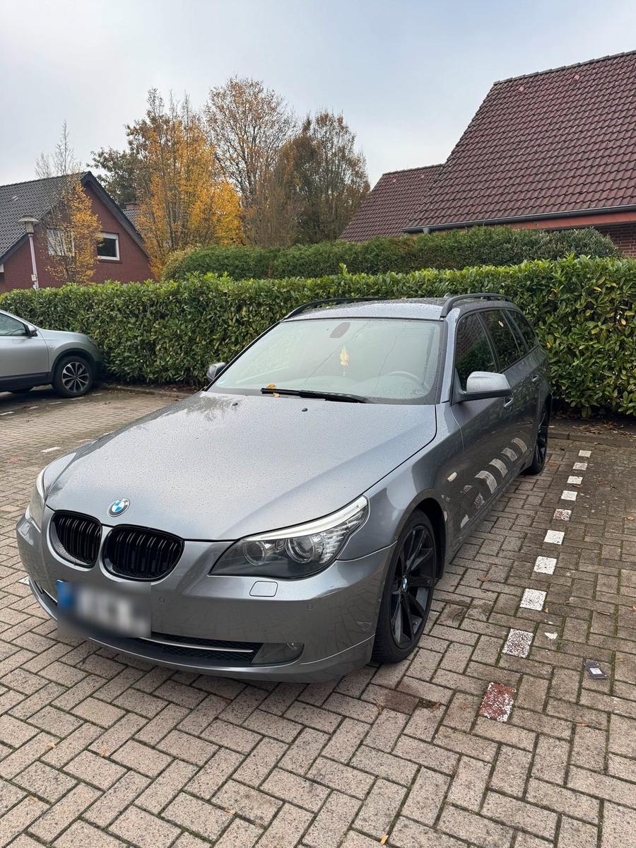BMW 520 2010 — вигляд ззаду