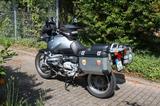BMW R 1150 GS mit Koffern, Tankrucksack und Navi - BMW 2001 R1150R